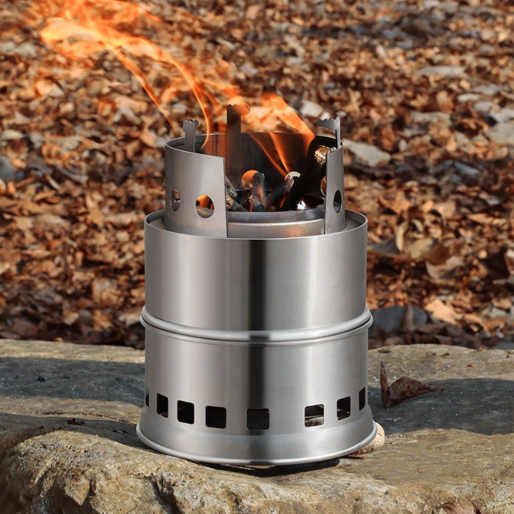 Camping Fa BBQ tűzhely