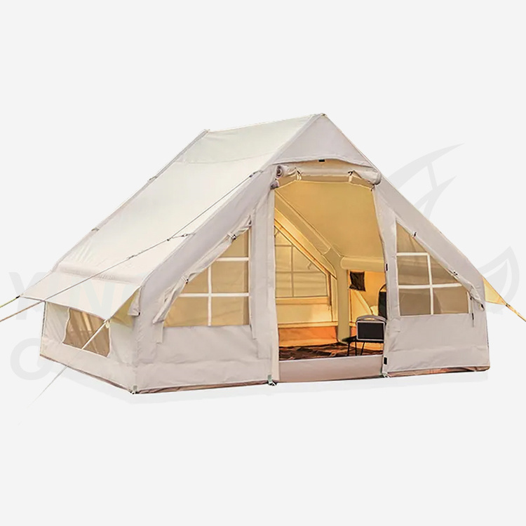 Glamping felfújható kempingsátor