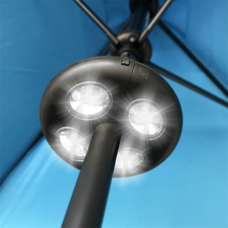 Terasz LED esernyő lámpa