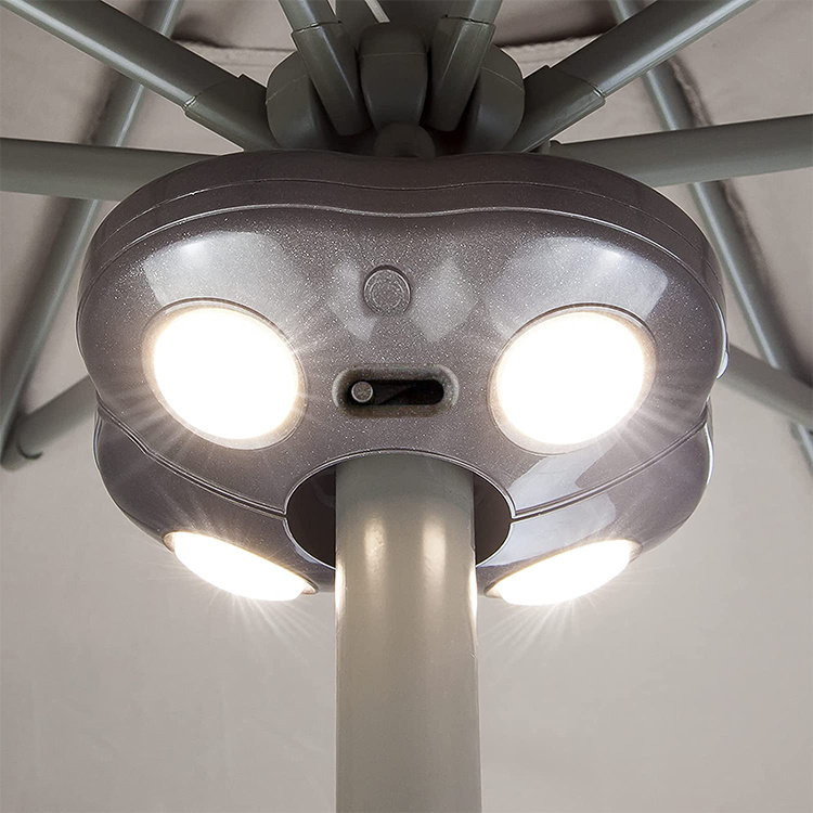 Terasz LED esernyő lámpa
