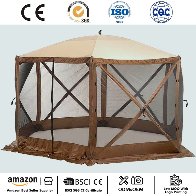 Gyorsan beállítható pavilon partisátor