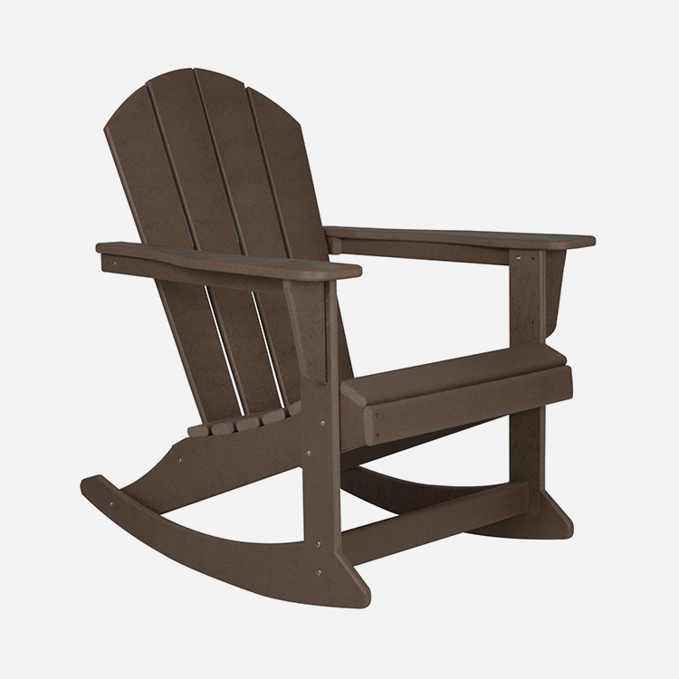 Kültéri műanyag Adirondack hintaszék